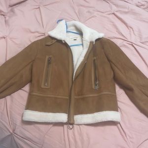 Suede and fur jacket ! Never been worn but no tag